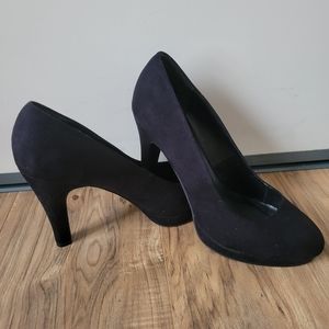 Call It Spring Black Platform Court Shoe